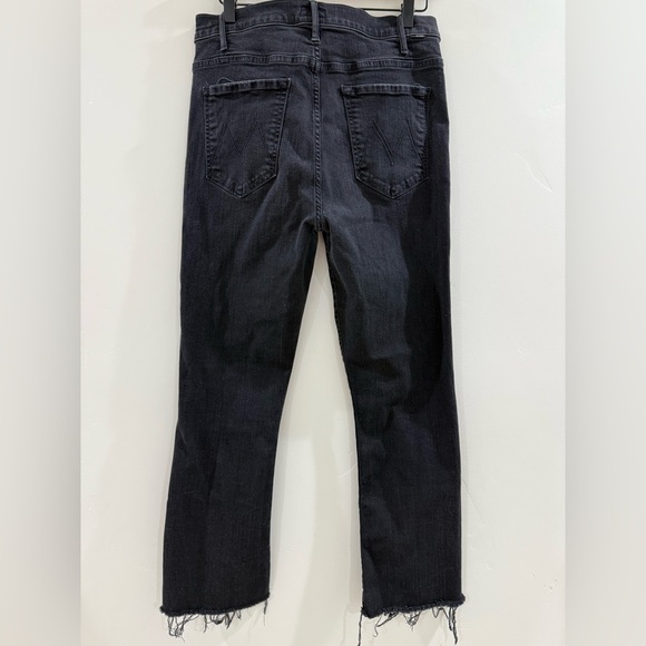 Frame Denim Black the hustler ankle fray in not guilty wash - Picture 6 of 8